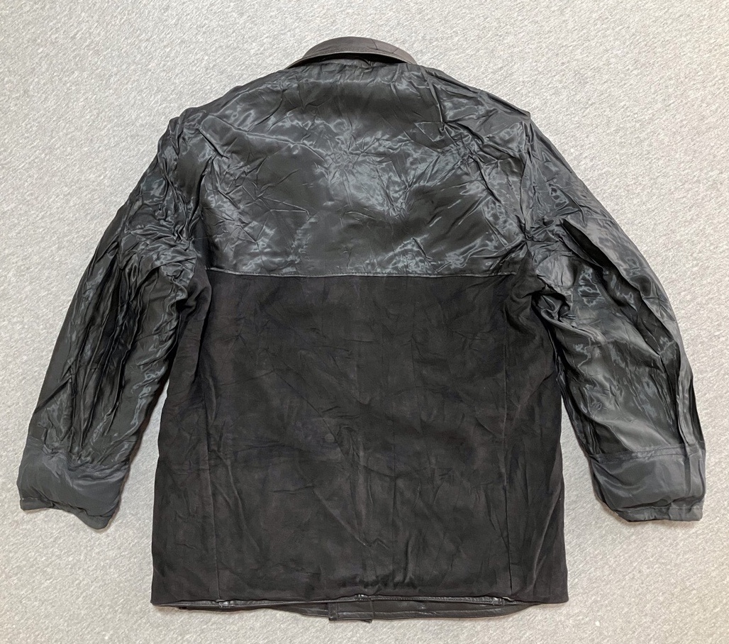 1970年代旧西ドイツ警察レザージャケット（パッチ付き）中古良品