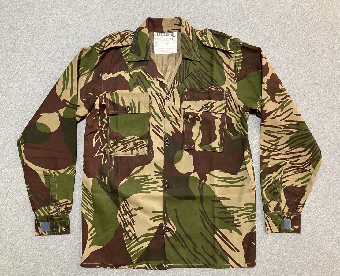 1990年代南アフリカ陸軍特殊部隊迷彩ユニフォーム(ローデシア軍類似パターン・デッドストック)