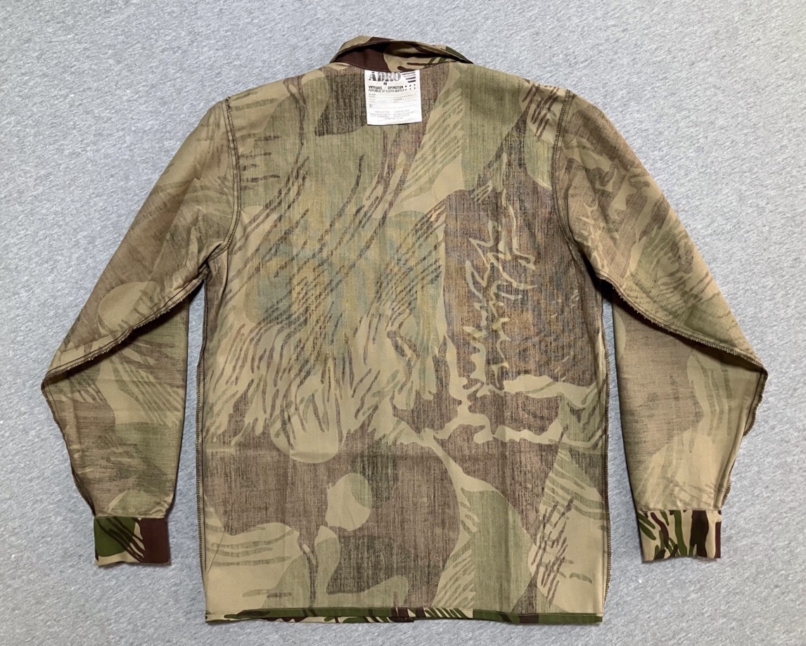 1990年代南アフリカ陸軍特殊部隊迷彩ユニフォーム(ローデシア軍類似パターン・デッドストック)
