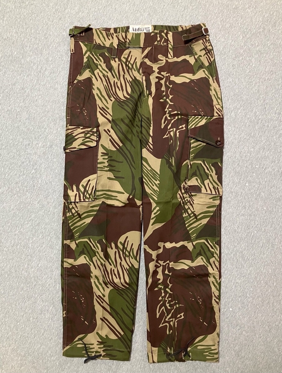 1990年代南アフリカ陸軍特殊部隊迷彩ユニフォーム(ローデシア軍類似パターン・デッドストック)