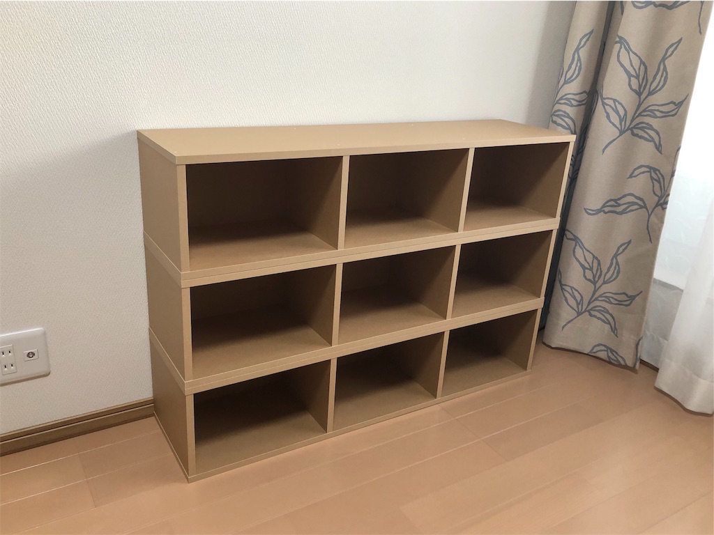 無印良品 パルプボードボックス スリム 3段を本棚にしたらいい感じになったので自慢したい あこ餅のものぐさ日記