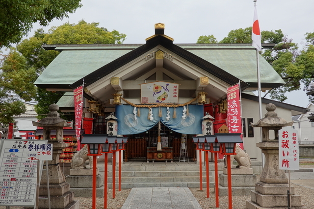 志紀長吉神社（大阪市平野区長吉長原） 葛城襲津彦が強き武将だった事