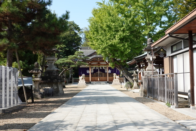 御野縣主神社（大阪府八尾市上之島町南） 大田田根子が居た美努村と物