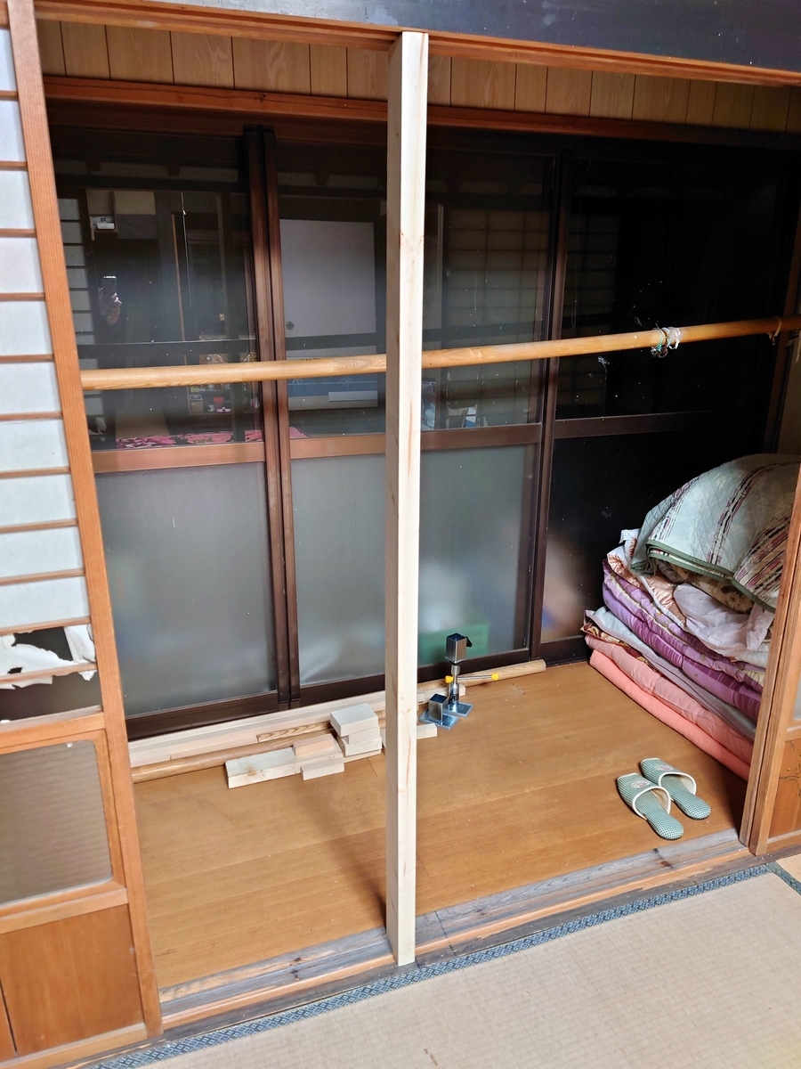鴨居ジャッキを使ってみた - 日々淡々と