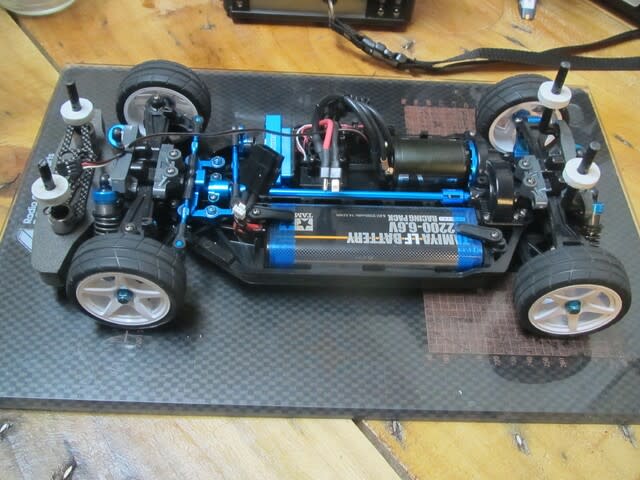 タミヤTT02メカ付き タミヤ TT-02 メカ積み。 - （兎）模型技術部