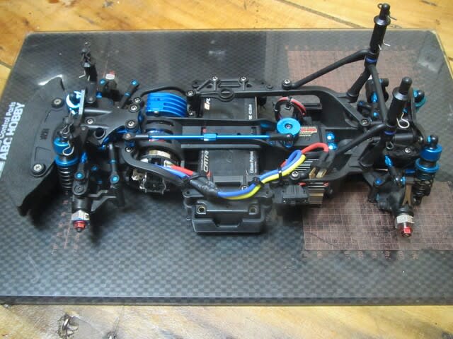 タミヤ M-07 モーター搭載。 - （兎）模型技術部