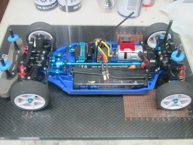 タミヤ TT-02 540-Nモーター仕様 その② - （兎）模型技術部