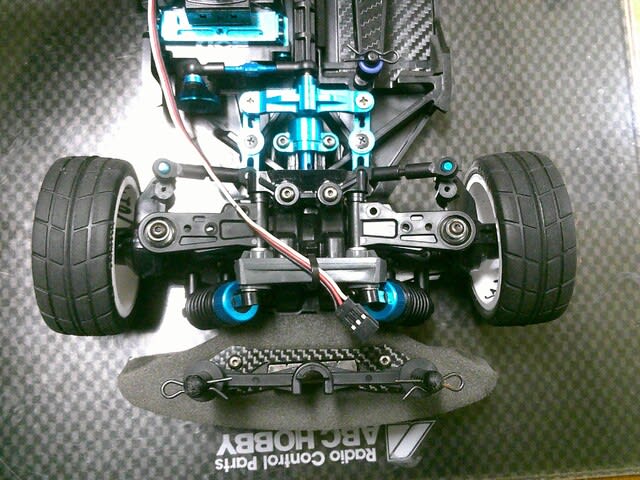 タミヤ TT-02 ノーマル風足 その③ - （兎）模型技術部