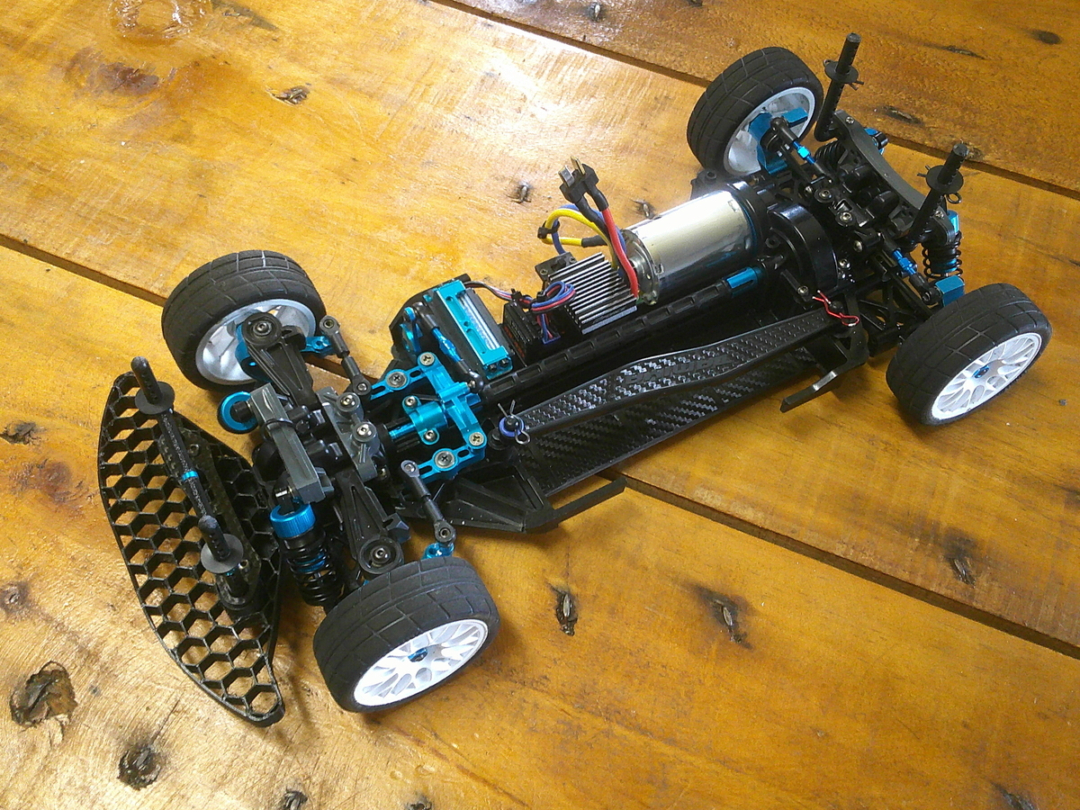 タミヤTT-02シャーシ 540モーター TT-02」540モーター強制空冷 : プラドの趣味の備忘録