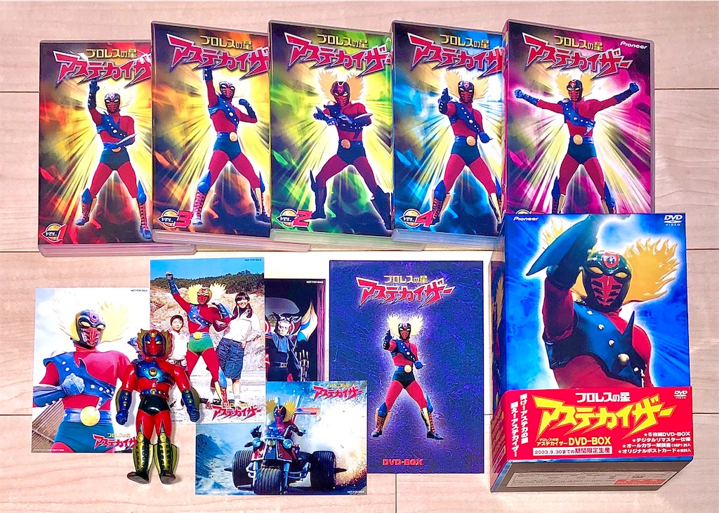 未開封品】DVD プロレスの星 アステカイザー VOL.6 アステカイザー