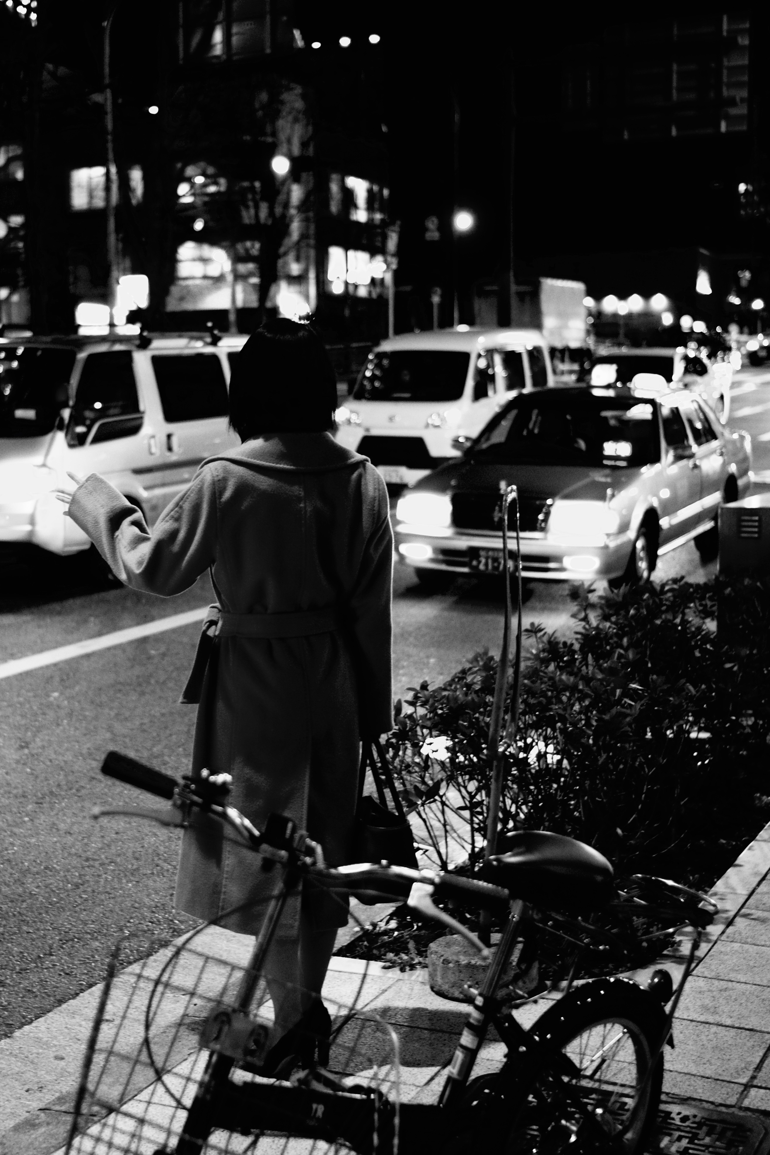 人のシルエット