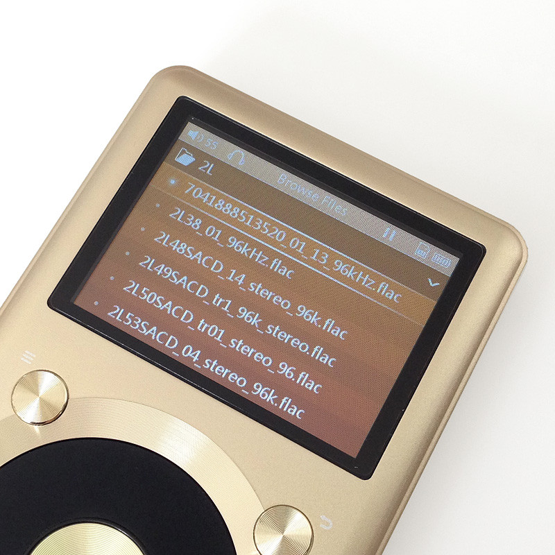 FiiO X1 ポータブルハイレゾ音楽プレーヤー ゴールド ハイレゾDAP「FiiO X1」レビュー 〜ハイレゾ入門にもオススメの