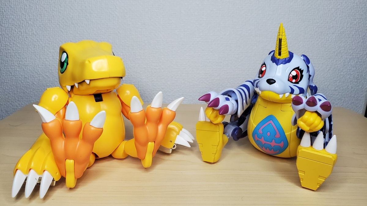 超進化魂 ガブモン↔️メタルガルルモン 紹介 - 閑話休題