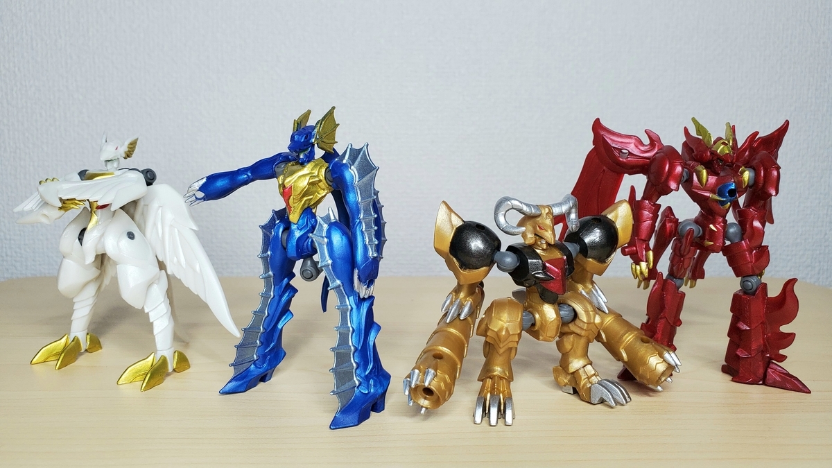 Amazon.co.jp: カバヤ ドラゴンナイツ全4種類セットKabaya