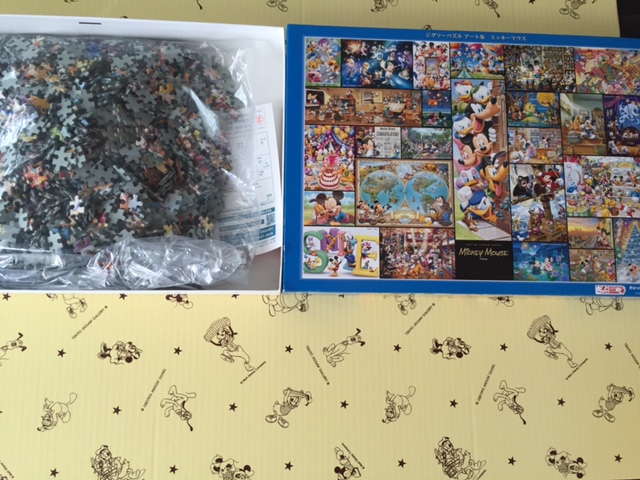 ◇ジグソーパズル◇ 2000ピース アート集 ミッキーマウス 完成