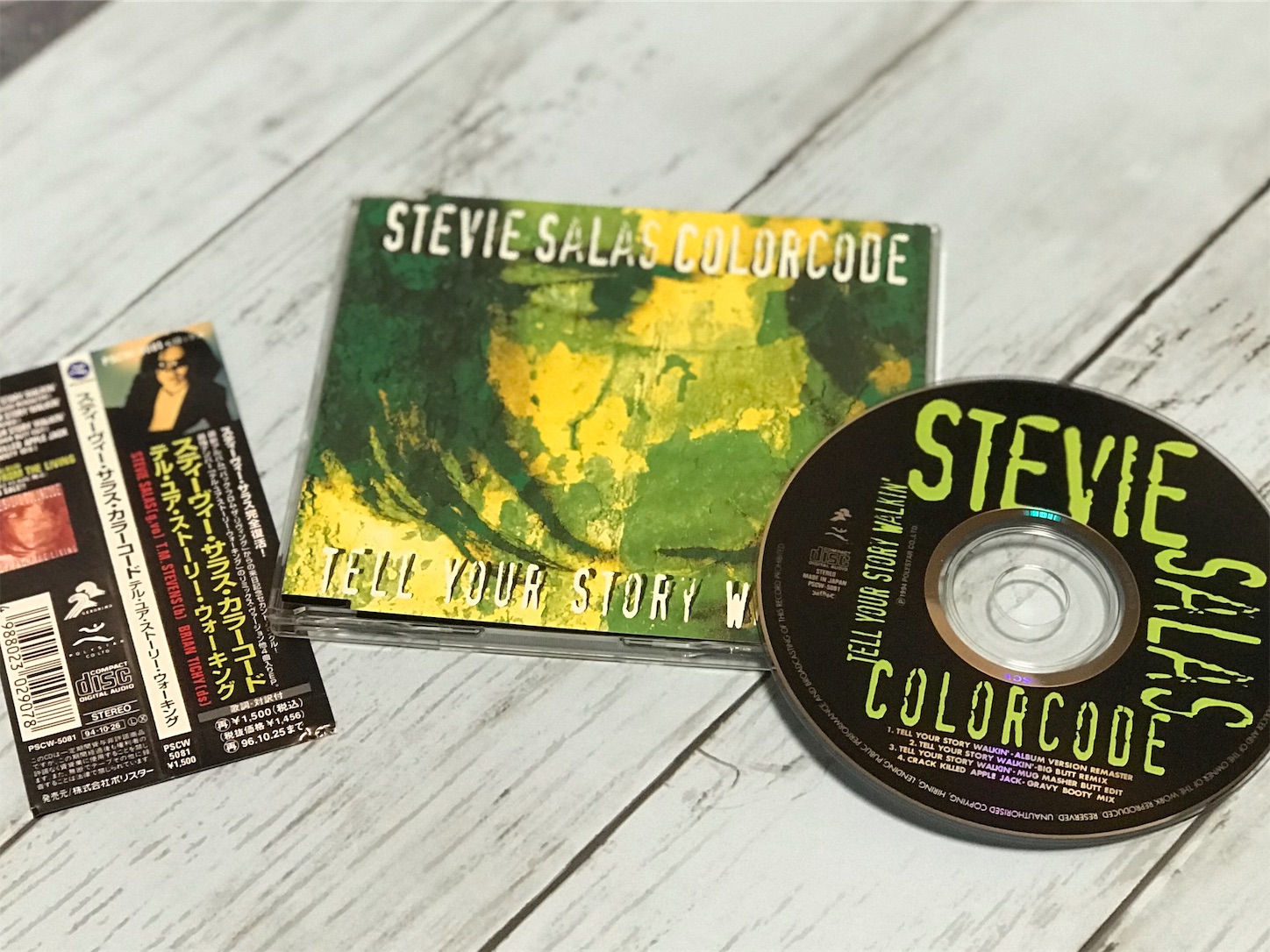 スティーヴィー・サラス・カラーコード バンドスコア3