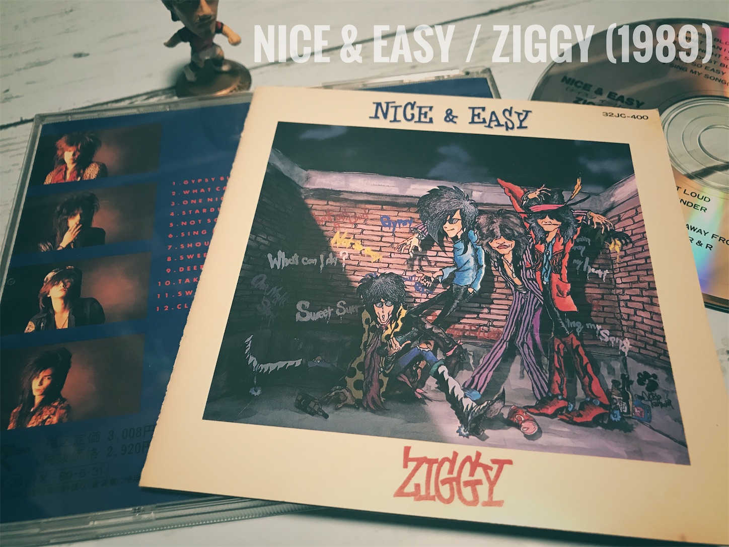 1989年『ナイスン・イージー』NICE & EASY / ZIGGY（ジギー