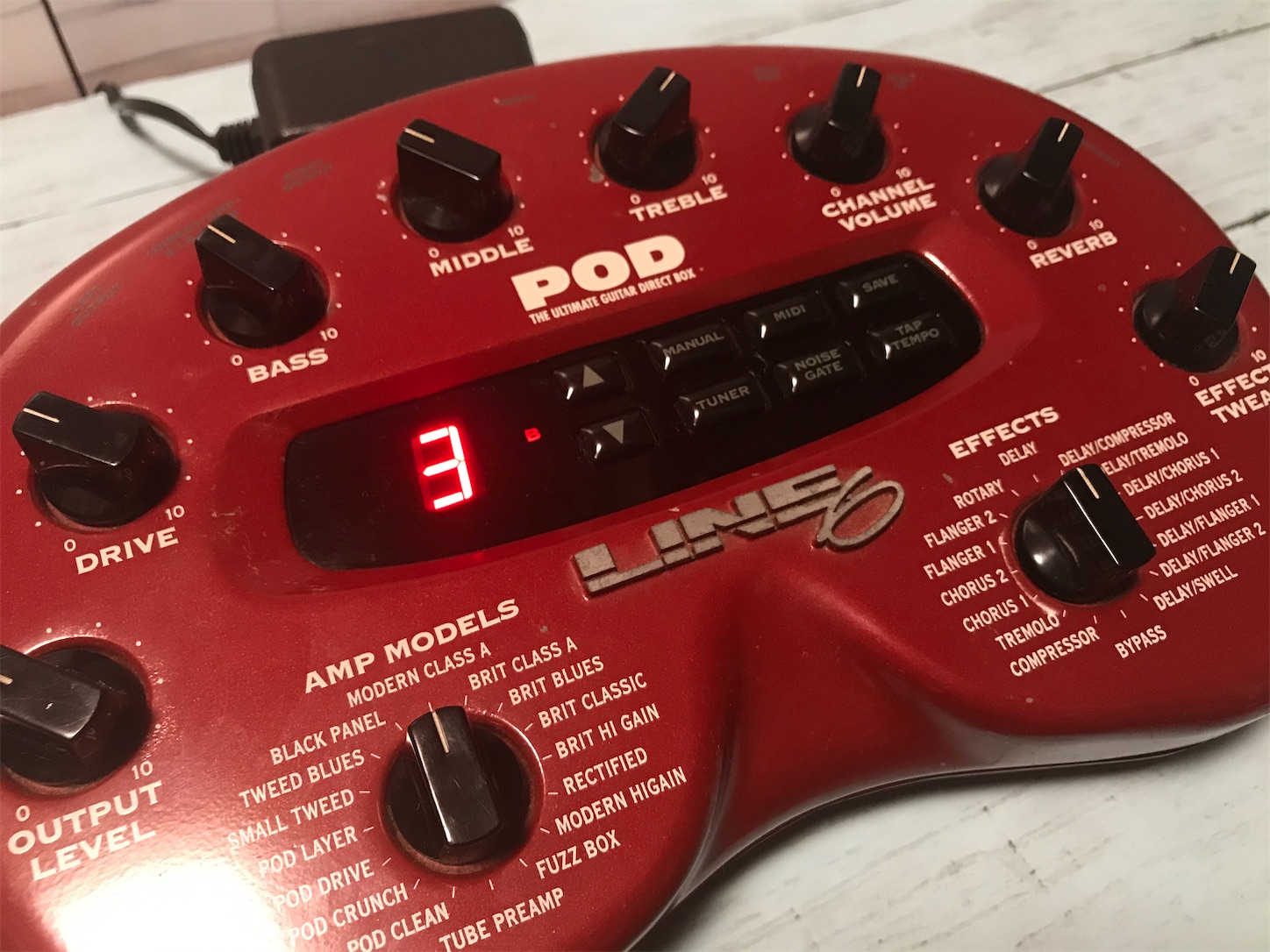 LINE6 初代POD (1998) - 60sec STEREo