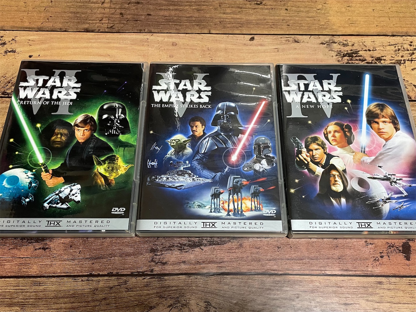 2004年『スター・ウォーズ トリロジーDVD-BOX』 STAR WARS
