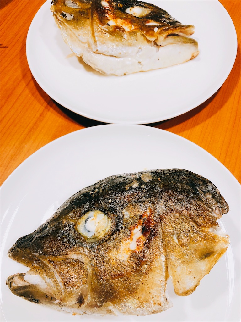 カンパチの塩焼き 食物アレルギーっ子の日々のあれこれ