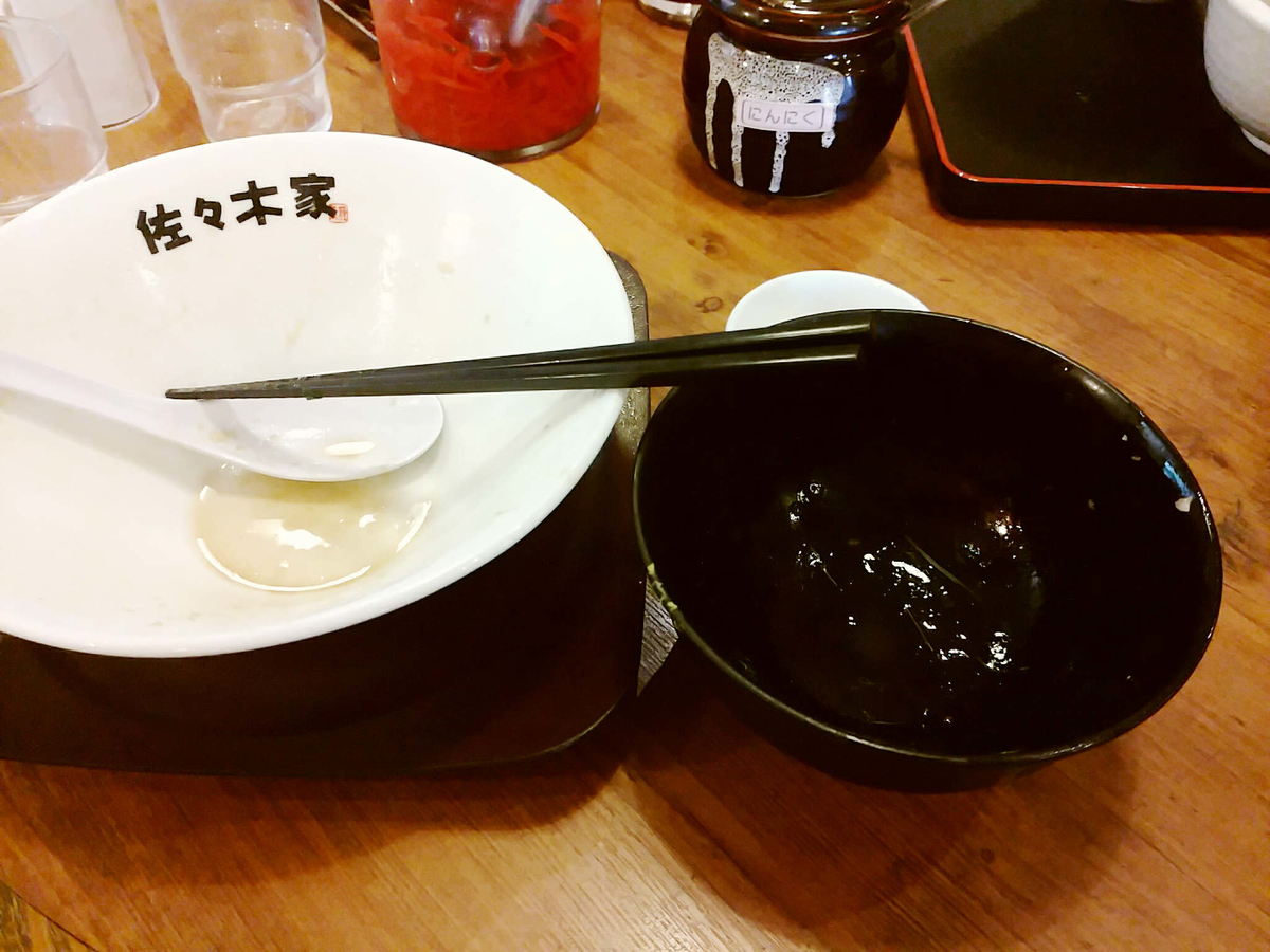 家系ラーメンで完飲完食・・・!