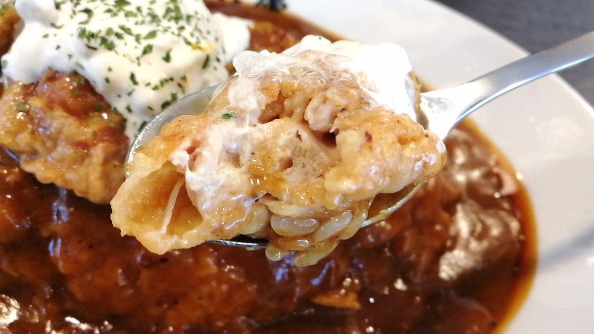 日乃屋カレー！タルタルソースたっぷりのチキン南蛮！