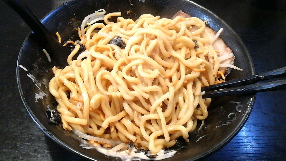 麺屋新月のまぜそばは秋田県唯一のジャンル！？