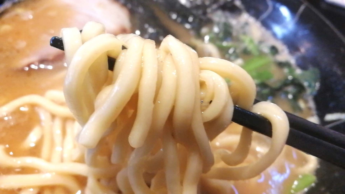 麺屋新月の河内家ラーメンはかなり美味しいです！
