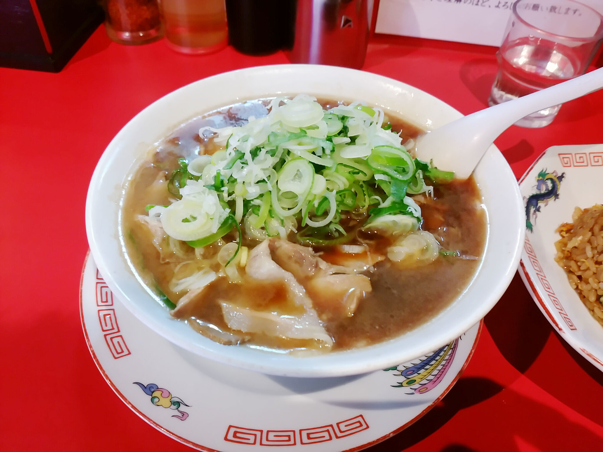 末廣ラーメンはネギ入れ放題が激アツ！！！