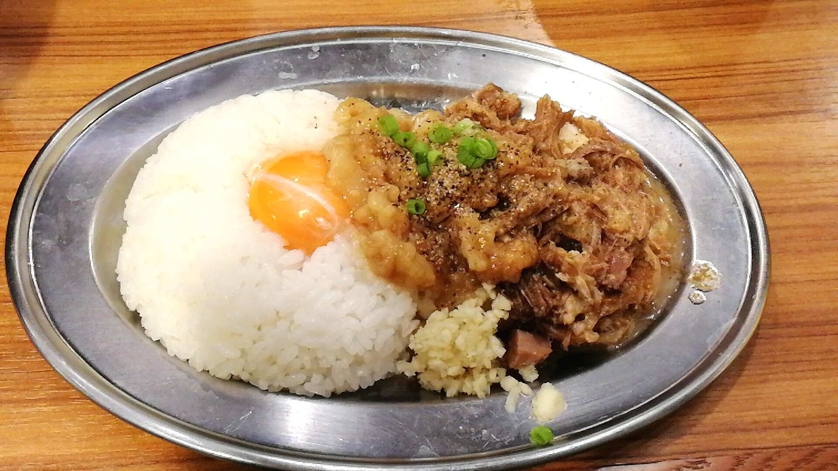ラーメンビリープラスでマシライスを食べてみました！