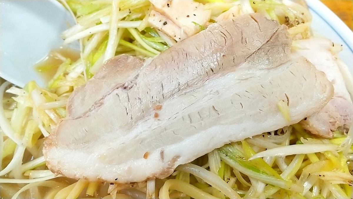 南蛮二郎チャーシューのチャーシュー