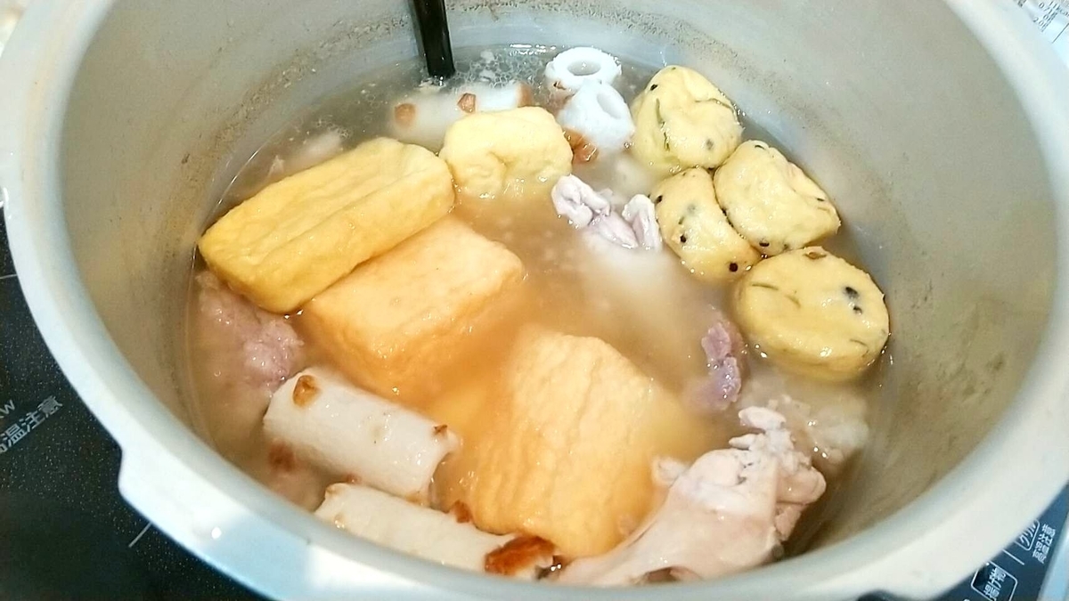 自家製おでんを美味しくするコツ・・・？