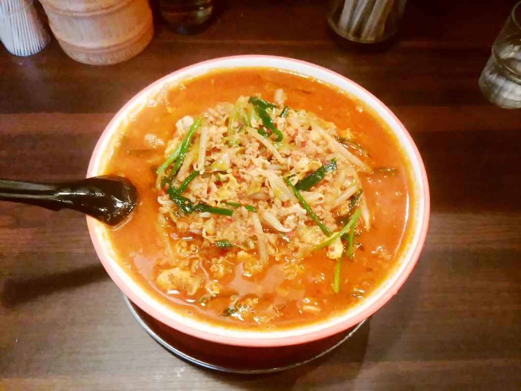 秋田駅前「ちゃちゃ丸ラーメン」の激辛ラーメンがオススメ！