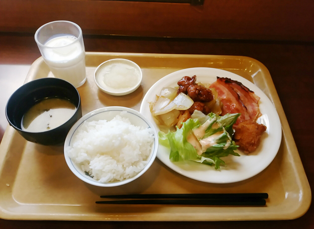 ホテルルートインの無料朝食バイキング最高！