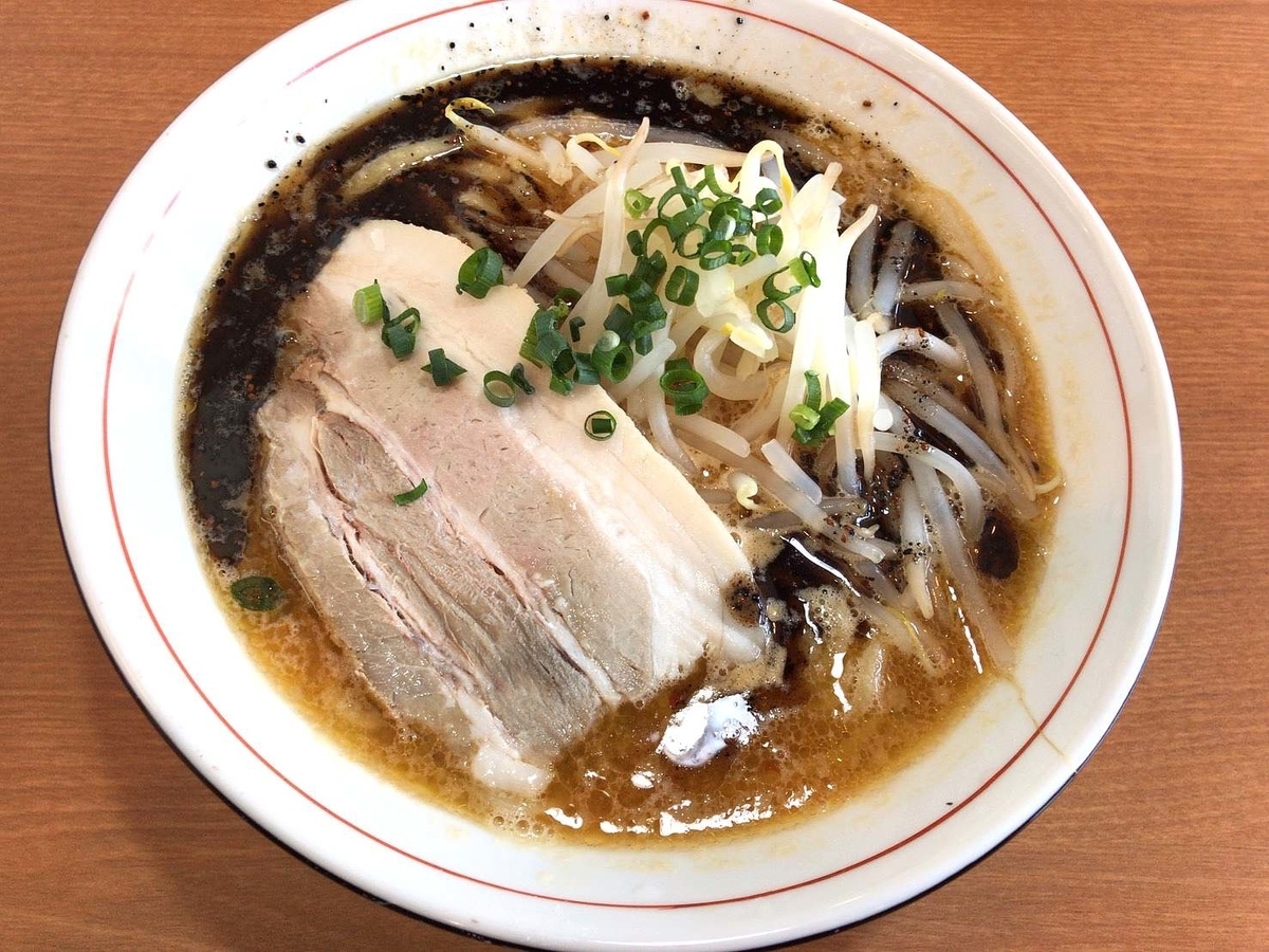 大仙市ラーメン玄武。ガッツリジャンキー黒味噌ラーメン！