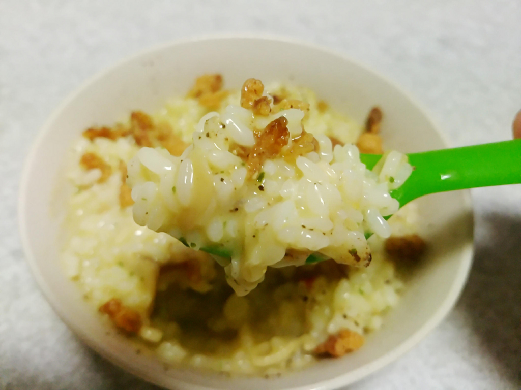 インスタントラーメンの残り汁でリゾットを作ると美味しすぎる件