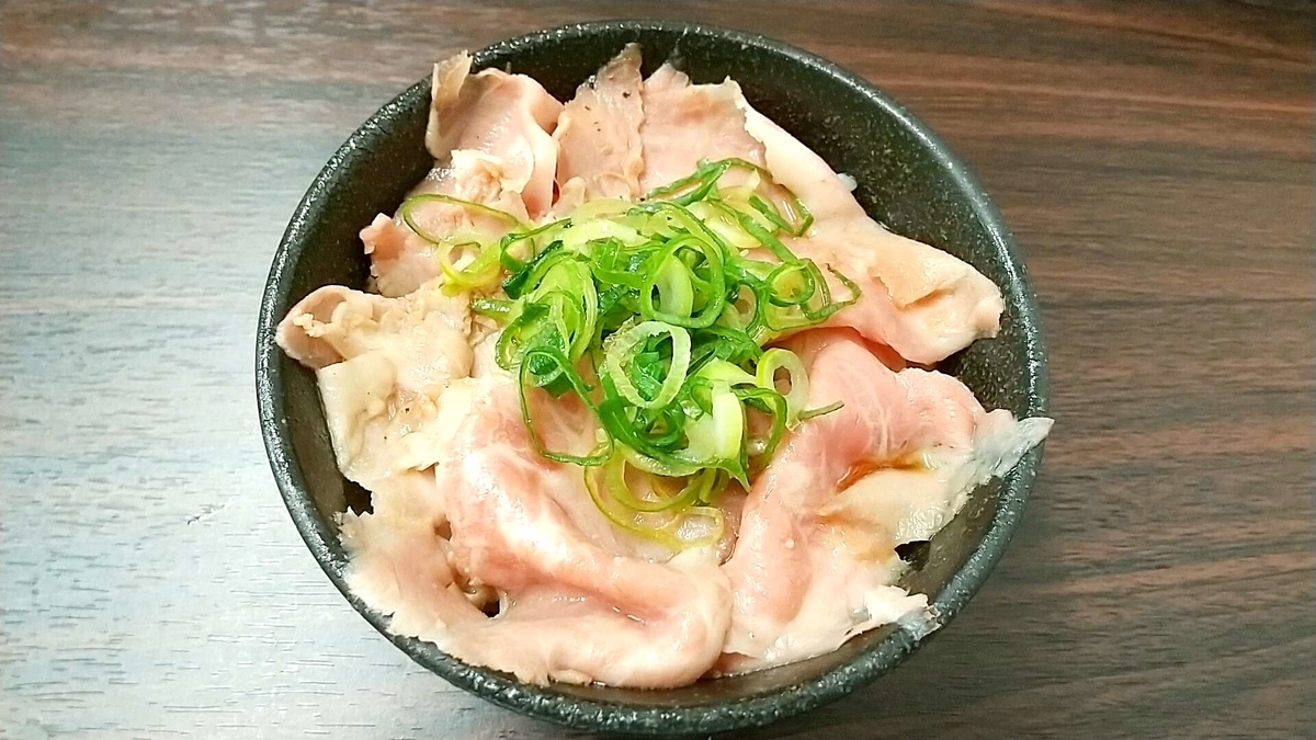 秋田市「ラゥメン大地」のチャーシュー丼！ラーメンと一緒にオススメ！