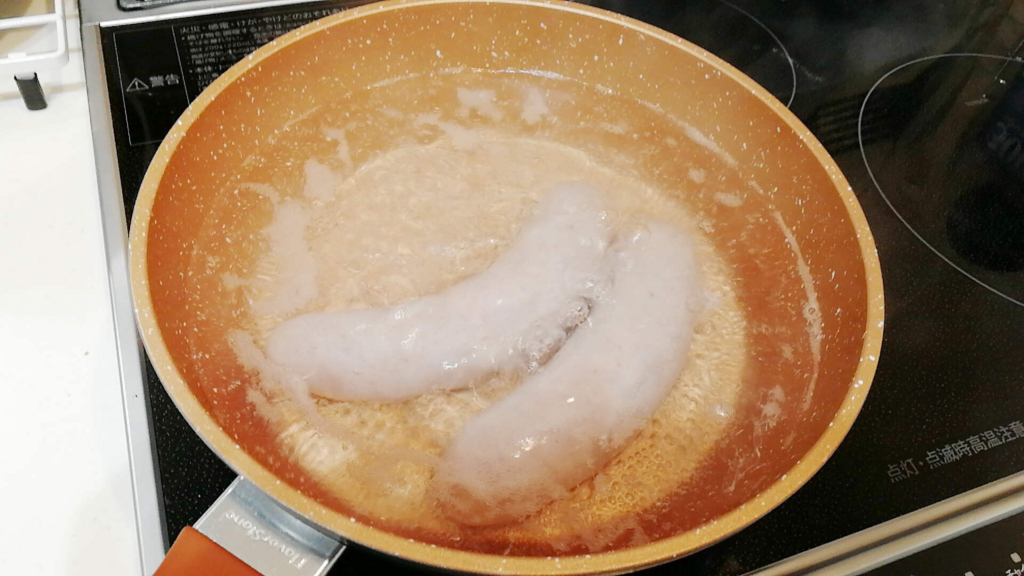 コストコ精肉コーナーの生ソーセージ。調理の際の注意点！