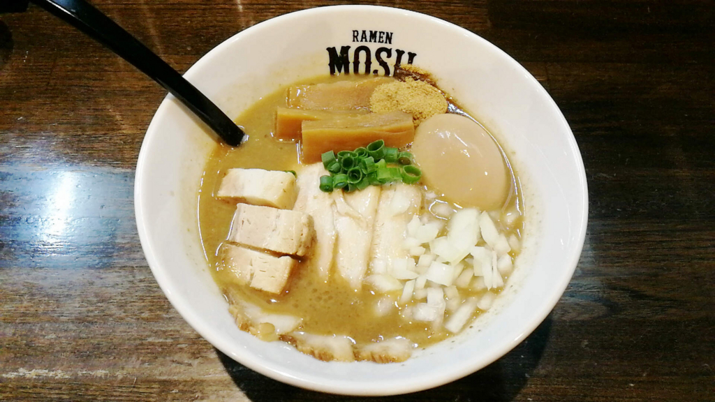 ラーメンMOSH、特濃ラーメンがガチでドロドロ濃厚！
