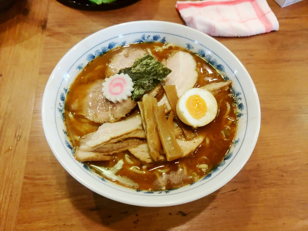 元祖つけ麺「大勝軒」はラーメンも美味しい！チャーシュー麺がオススメ。