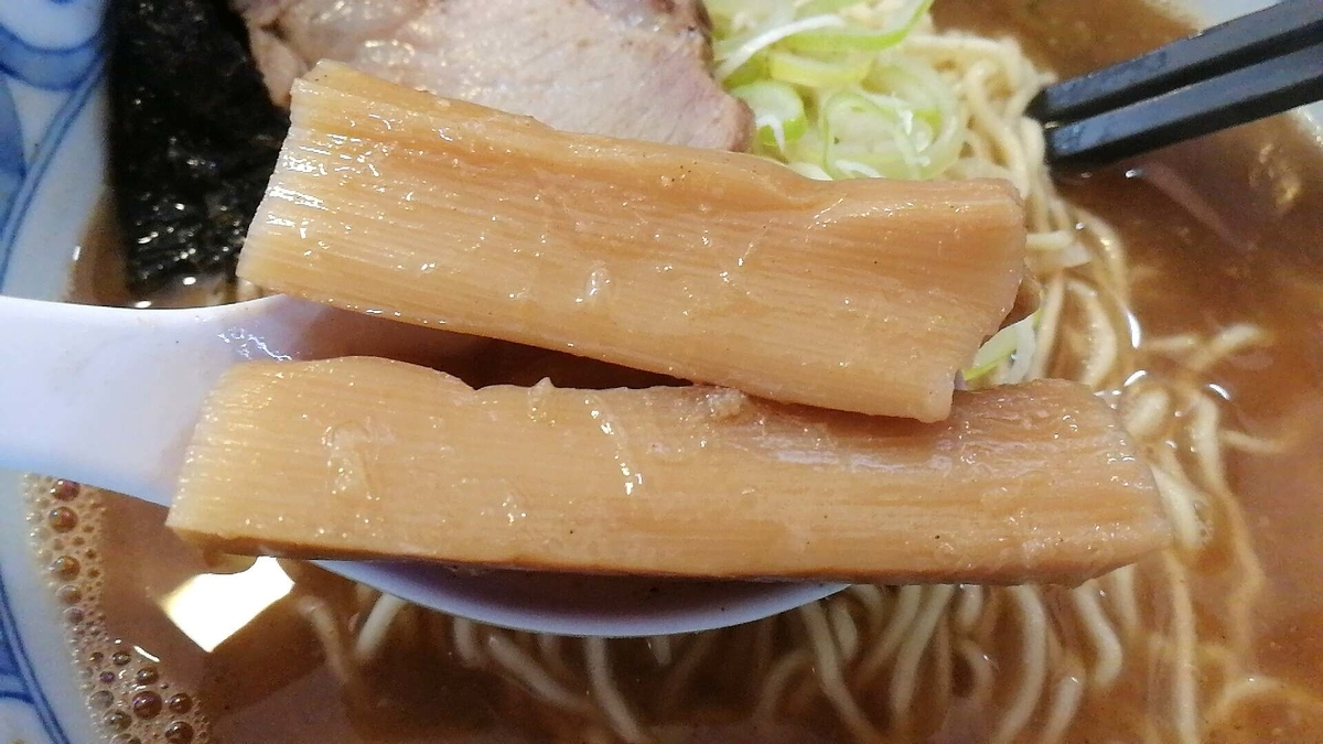 大仙市で人気のラーメン「十郎兵衛」はメンマも美味しい！