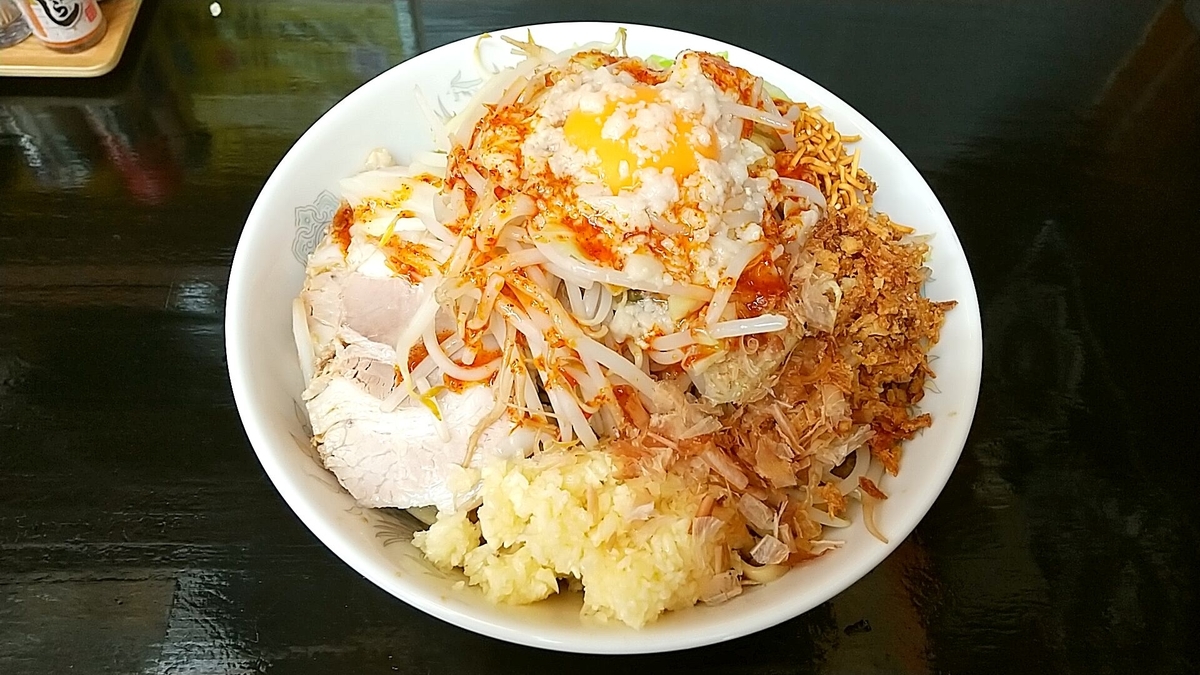 大館市の二郎系ラーメン「バク豚」はマゼソバも最高に美味しい!