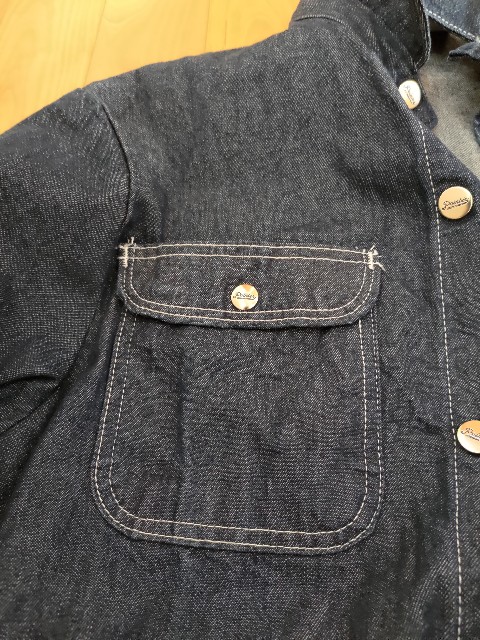 No.105 POINTER brand cone denim indigo coveralls RN14916
