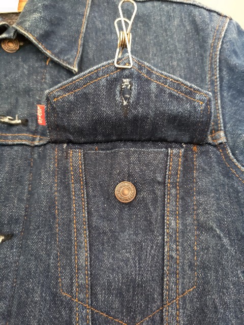 70sオリジナル Levi's 71205 0217 サイズ40L ケアタグ 70sオリジナル Levi's 71205 0217 サイズ40L ケアタグ