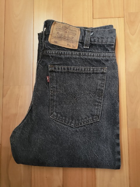 No.382 88' Levi's 509 先染めブラック - My vintage collection
