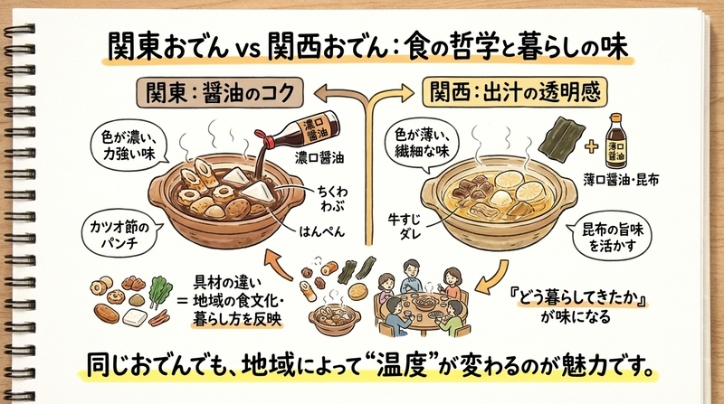 出汁・具材・味わいの違いを徹底解剖