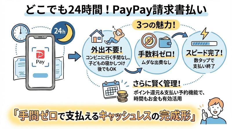 PayPay請求書払いのメリットと便利な使い方