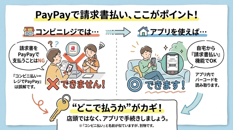 コンビニ払いでPayPayは使える？基本の仕組みを徹底解説
