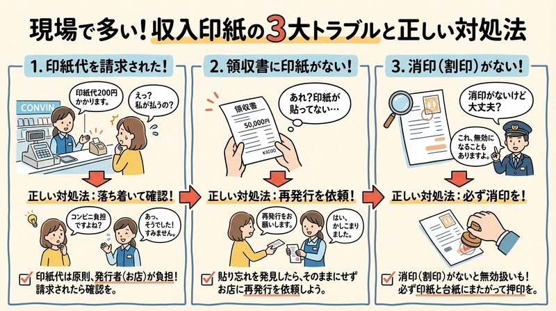 よくあるトラブル事例とその対処法