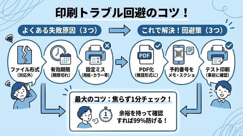 よくある失敗とトラブルの回避方法